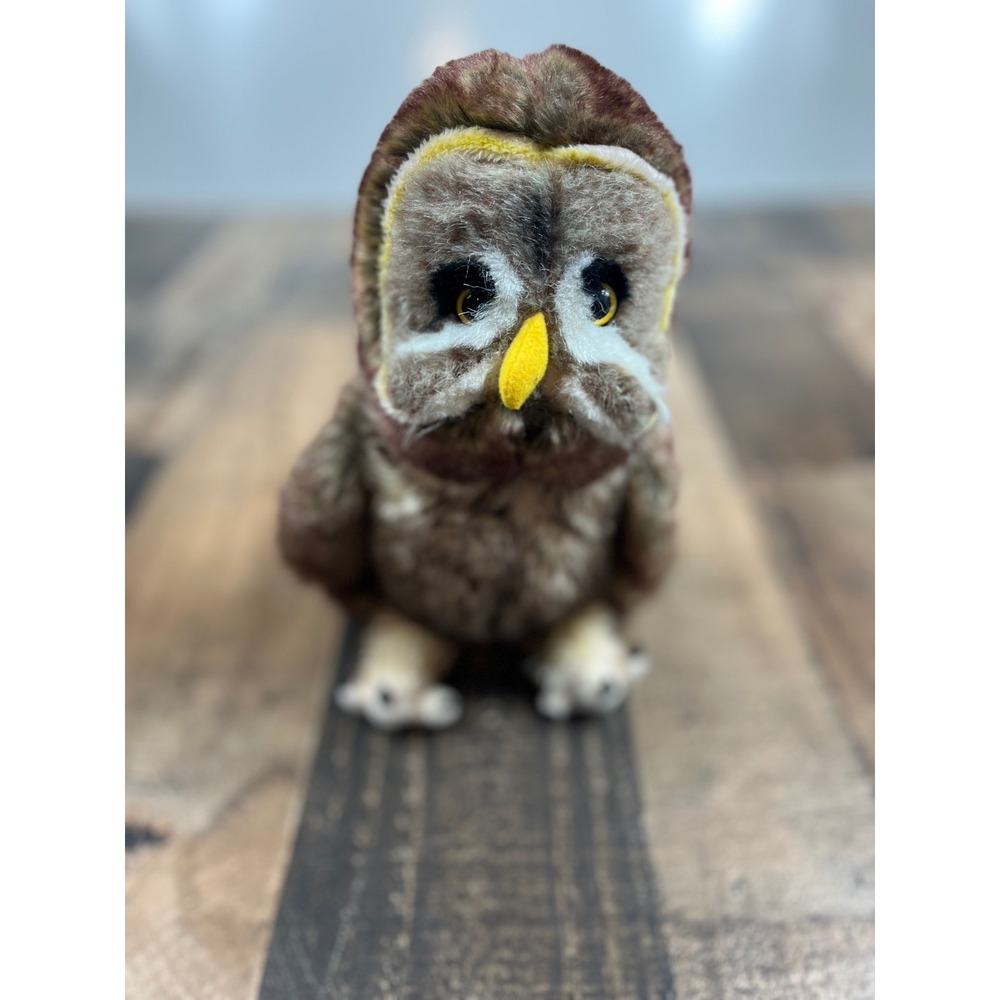 Harry Potter Errol Owl Plush Wizarding World Universal Orlando Brown Grey 8 Inch